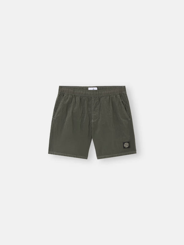 Military Green Swim Shorts