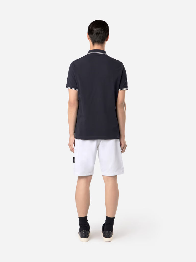 White fleece shorts