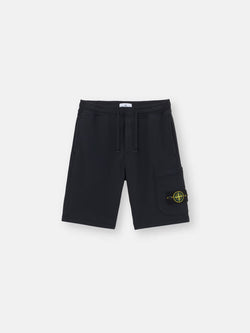 Navy Blue Fleece Shorts