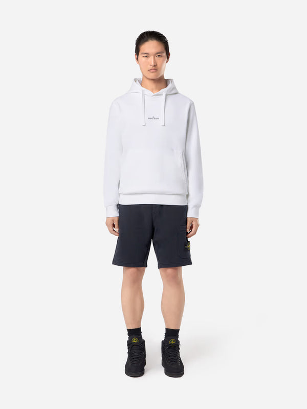 Navy Blue Fleece Shorts
